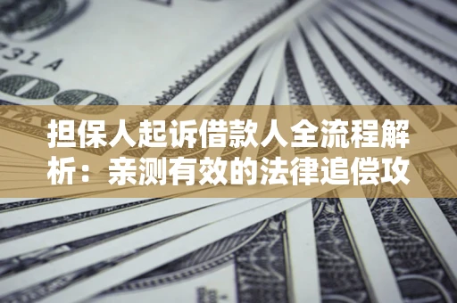 北京担保人起诉借款人全流程解析：亲测有效的法律追偿攻略