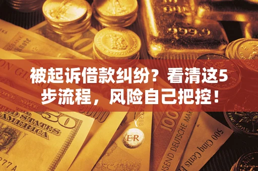 北京被起诉借款纠纷？看清这5步流程，风险自己把控！